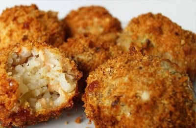 Glutenfreie Arancini (Risottobällchen)