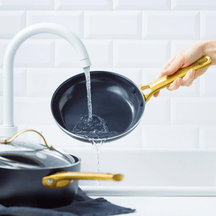 GreenPan Topfset Padova Reserve Schwarz 6-teilig - Keramische Antihaftbeschichtung - Kochtopf Ø 24 cm, Stieltopf Ø 18, 20 cm, Bratpfanne Ø 20, 28 cm & Schmorpfanne Ø 24 cm