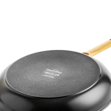 GreenPan Topfset Padova Reserve Schwarz 6-teilig - Keramische Antihaftbeschichtung - Kochtopf Ø 24 cm, Stieltopf Ø 18, 20 cm, Bratpfanne Ø 20, 28 cm & Schmorpfanne Ø 24 cm