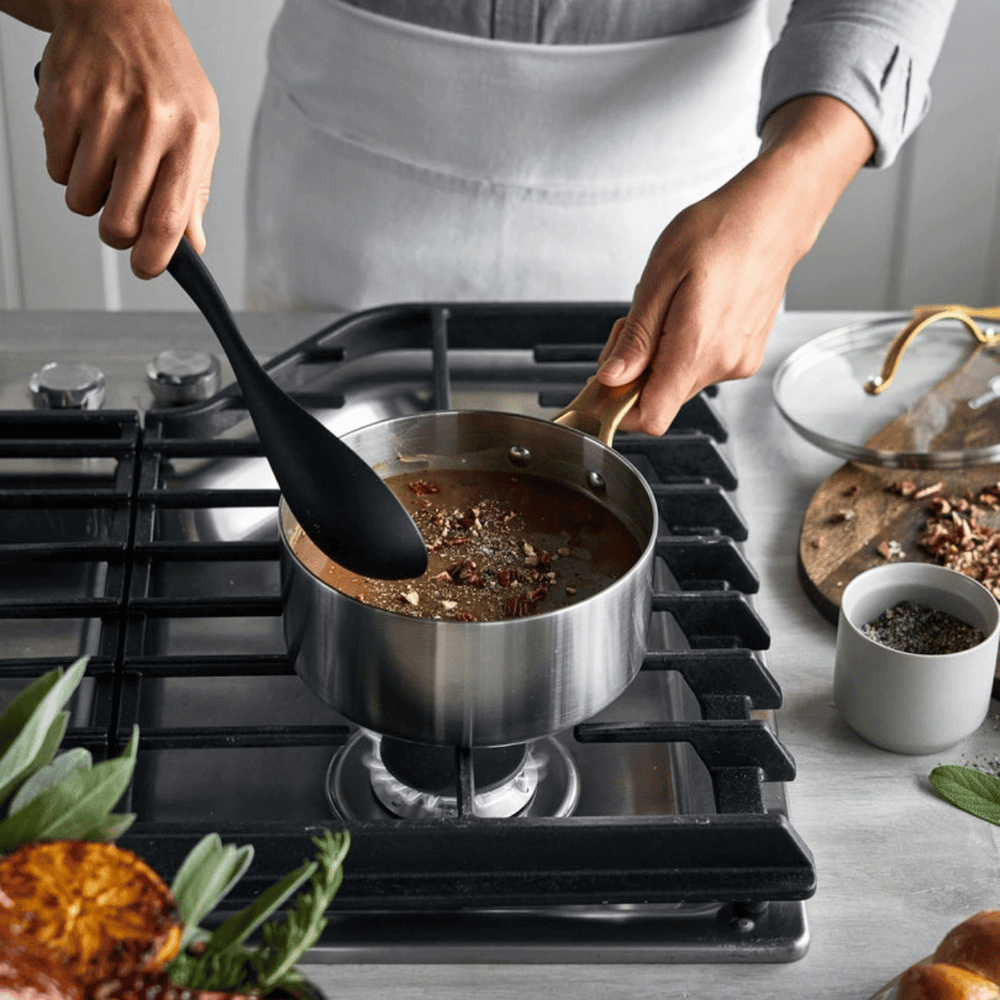 GreenPan Topfset Padova Reserve 5-teilig - Triply Edelstahl - Kochtöpfe ø 20, 24 cm, Stieltopf ø 18 cm & Bratpfanne ø 20 & 28 cm