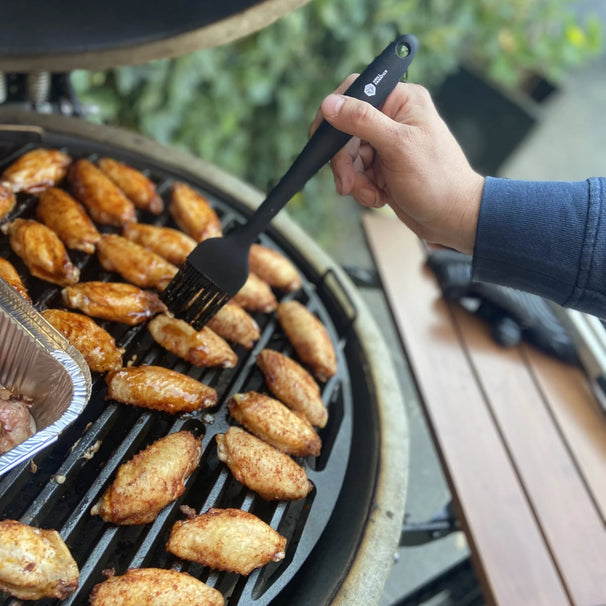 Cookinglife Grillpinsel / Backpinsel – Silikon – 2 Stück – 21 & 25 cm