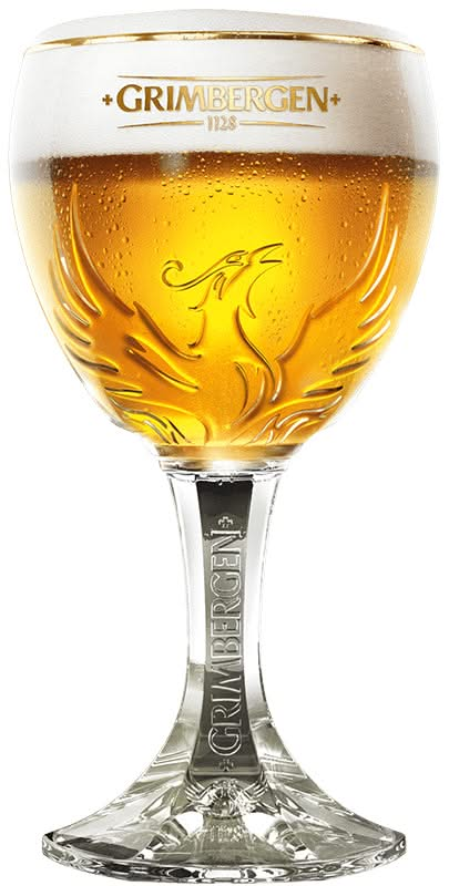 Grimbergen Biergläser mit Fuß 250 ml - 6 Stück