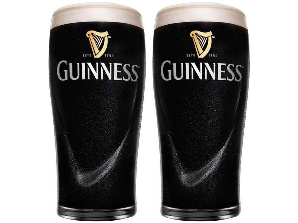Guinness Biergläser Pint 500 ml - 2 Stück