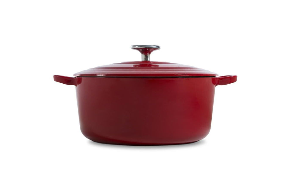 BK Bräter Bourgogne Chili Rot - ø 24 cm / 4.2 liter