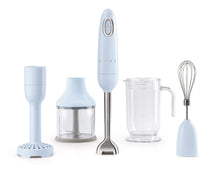 SMEG Stabmixer-Set – Turbofunktion – Pastellblau – HBF22PBEU