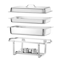 Hendi Chafing Dish Gastronorm 9 Liter - RVS