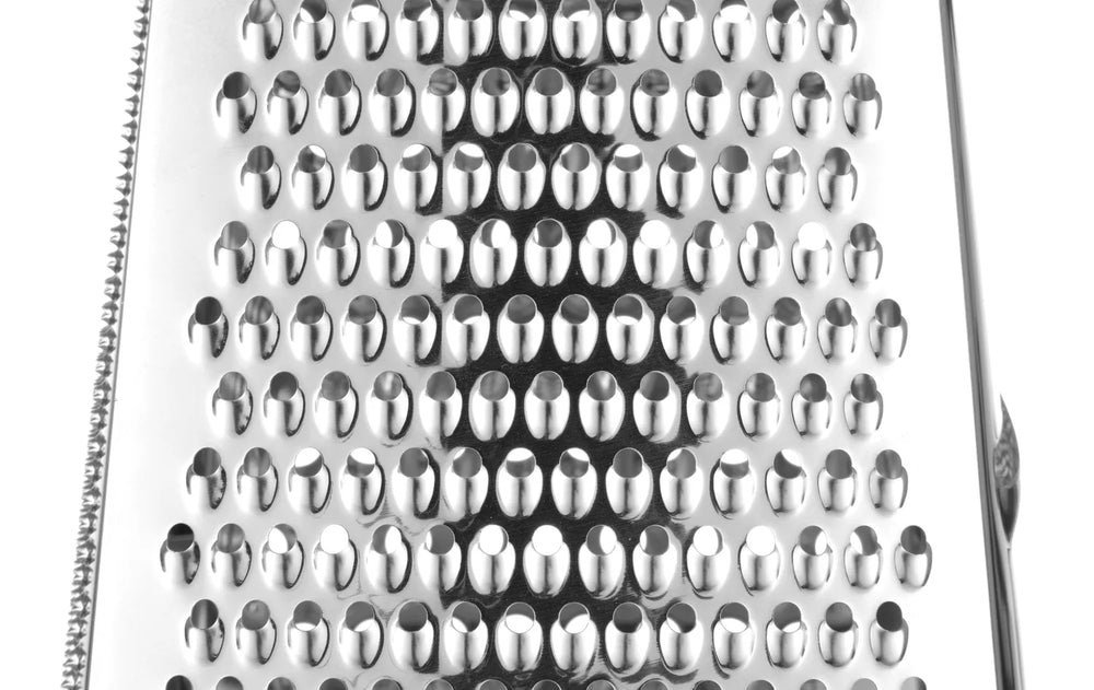 Hendi Vierseitige Reibe mit Auffangbehälter - Edelstahl