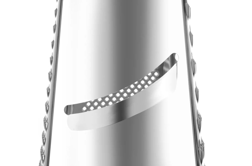 Hendi Vierseitige Reibe mit Auffangbehälter - Edelstahl