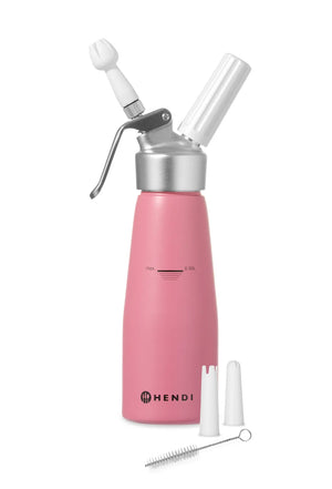 Hendi Sahnespender Pastellrosa - 500 ml