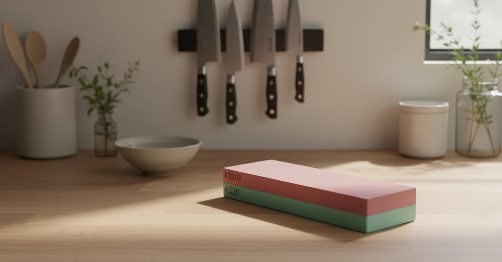 Hendi Wetstein - Japanischer Schleifstein - Naniwa - Korngröße 220/1000