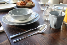 Gordon Ramsay Geschirrset Maze Dark Grey 12-teilig