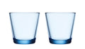 Iittala Glas Kartio 210 ml Aqua - 2 Stück