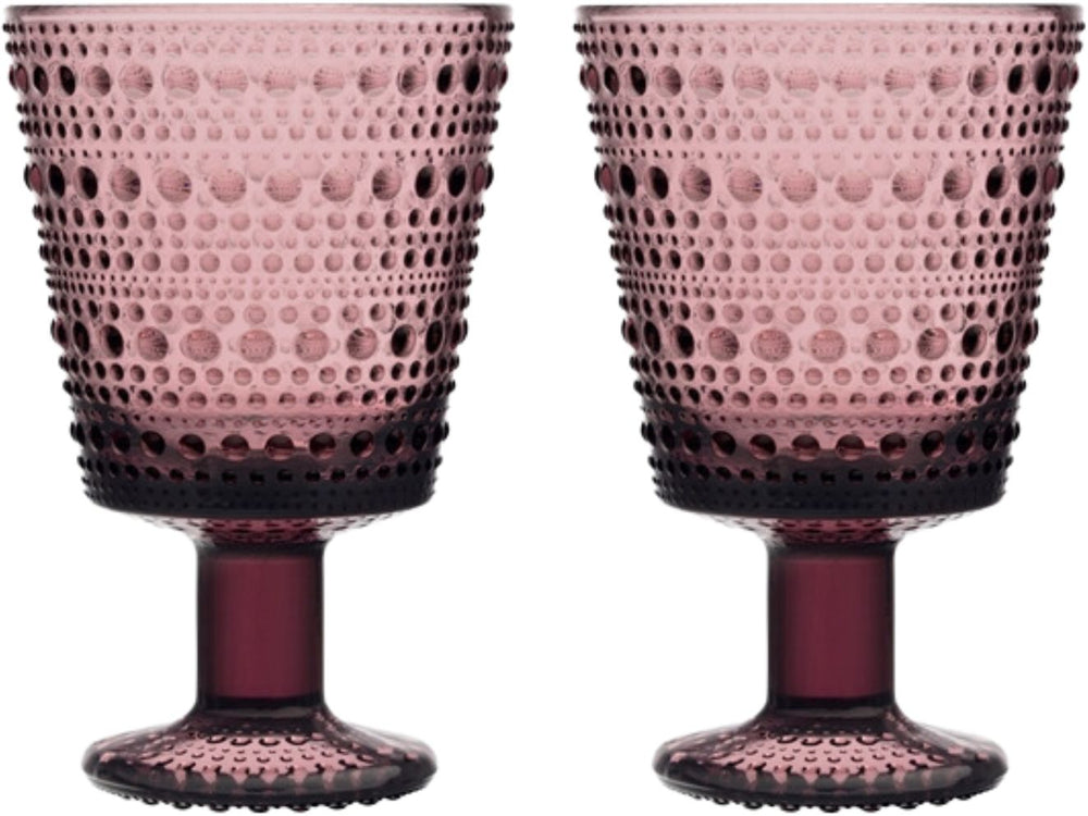 Iittala Glazen Kastehelmi - Calluna - 260 ml - 2 stuks