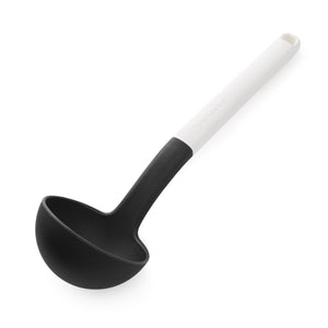 KitchenAid Suppenkelle Classic Porzellanweiß Plastik 30cm - Schöpflöffel