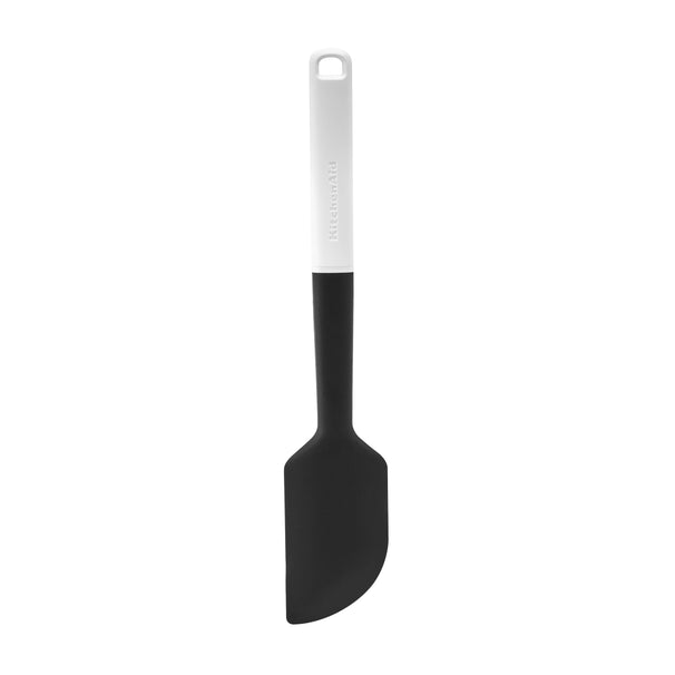KitchenAid Teigschaber Classic Porzellanweiß Silikon 30 cm - Spatel Schaber