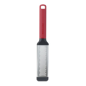 KitchenAid Reibe Classic Kaiserrot Edelstahl/Kunststoff 29cm Fein - Raspel