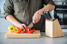 KitchenAid Messerblock Gourmet Birkenholz 6-teilig