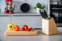 KitchenAid Messerblock Gourmet Birkenholz 6-teilig