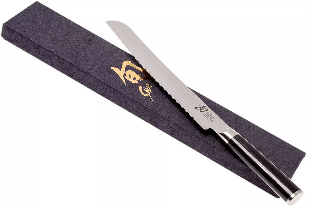Kai Brotmesser Shun Classic - 32 Lagen Damaststahl - 23 cm - DM-0705