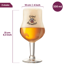 Karmeliet Biergläser - 330 ml - 2er-Set