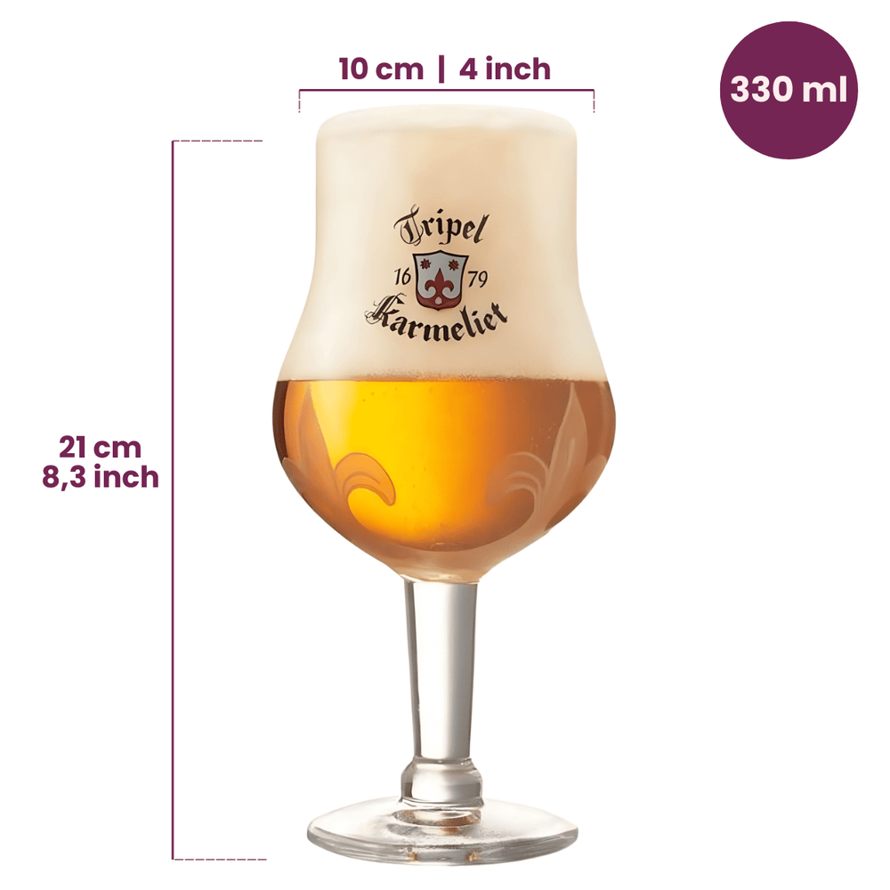 Karmeliet Biergläser 330 ml - 6 Stück
