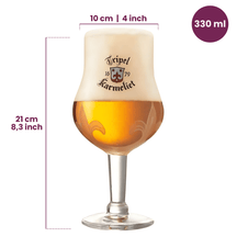 Karmeliet Biergläser 330 ml - 6 Stück