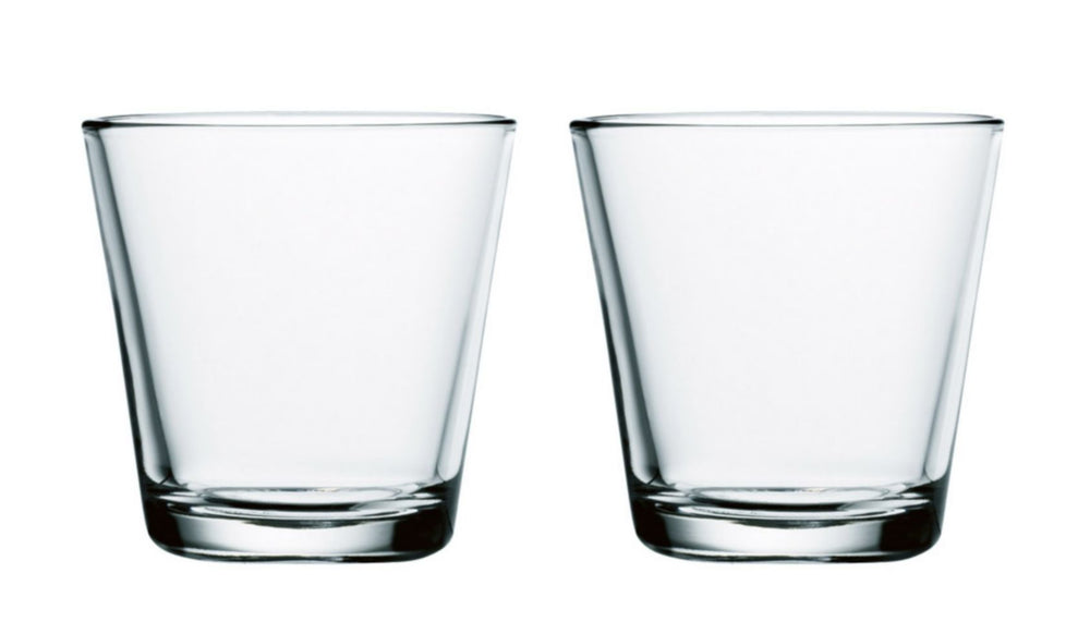 Iittala Glas Kartio 210 ml Klar - 2 Stück