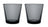 Iittala Glas Kartio 210 ml Dunkelgrau - 2 Stück