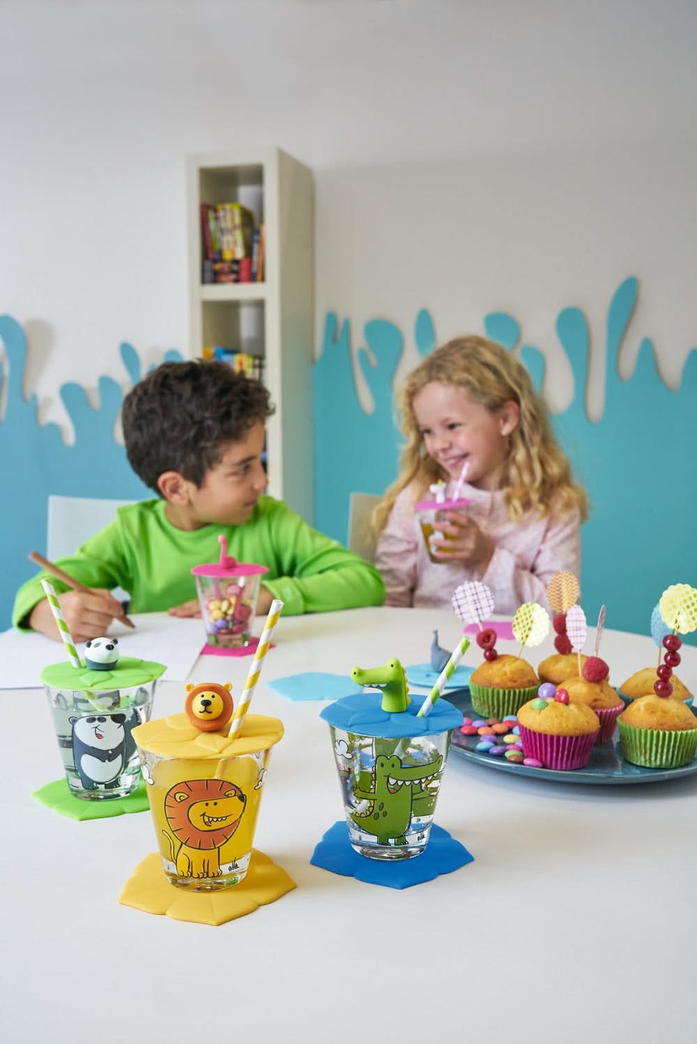 Leonardo Kinderglas Set Bambini Löwe 215 ml - 3-teilig