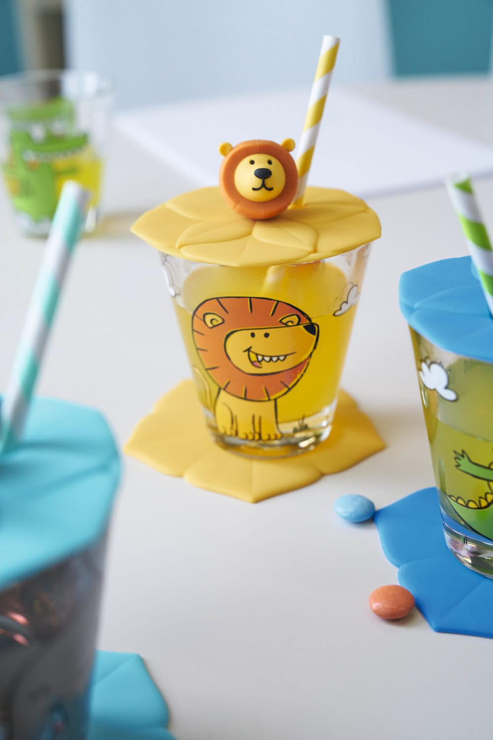 Leonardo Kinderglas Set Bambini Löwe 215 ml - 3-teilig