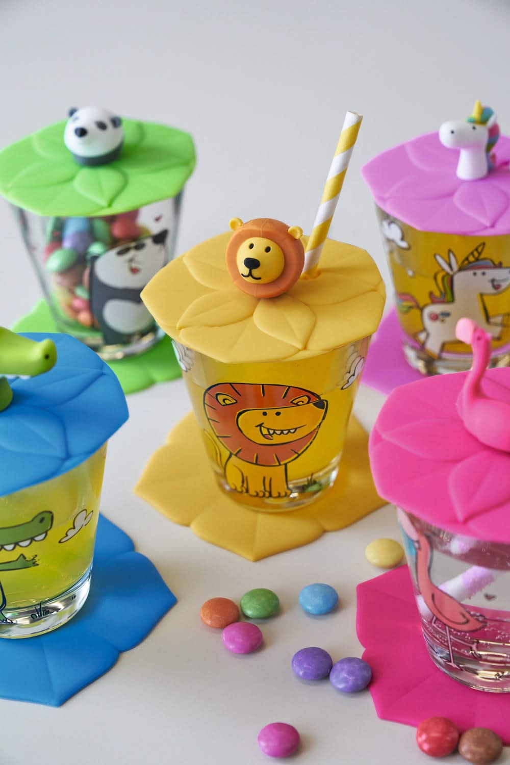 Leonardo Kinderglas Set Bambini Löwe 215 ml - 3-teilig