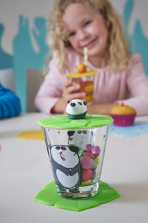 Leonardo Kinderglas Set Bambini Panda 215 ml - 3-teilig