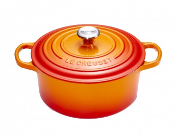 Le Creuset Bräter Signature Ofenrot - ø 22 cm / 3.3 liter