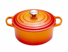 Le Creuset Bräter Signature Ofenrot - ø 22 cm / 3.3 liter