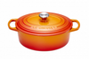 Le Creuset Bräter Oval Signature Ofenrot - ø 27 cm / 4.1 liter