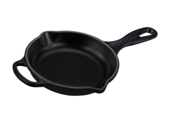 Le Creuset Bratpfanne Signature Matte Schwarz - ø 20 cm - Emaillierte Antihaftbeschichtung