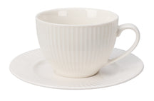 Cookinglife Kaffeetasse und Untertasse Siaki New Bone - Porzellan - 240 ml - 6 Stück