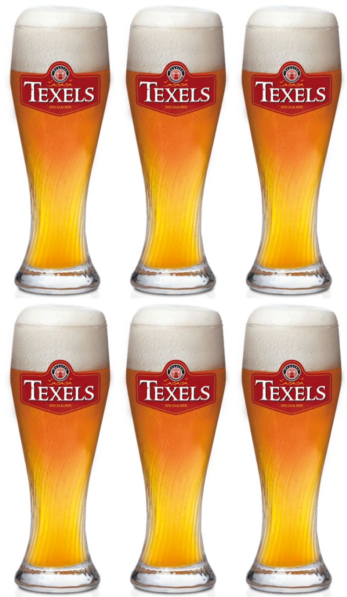 Texel Bierglas Skuumkoppe - 500 ml - 6 Stück