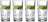 Leonardo Longdrinkgläser Capri 390 ml - 4 Stück