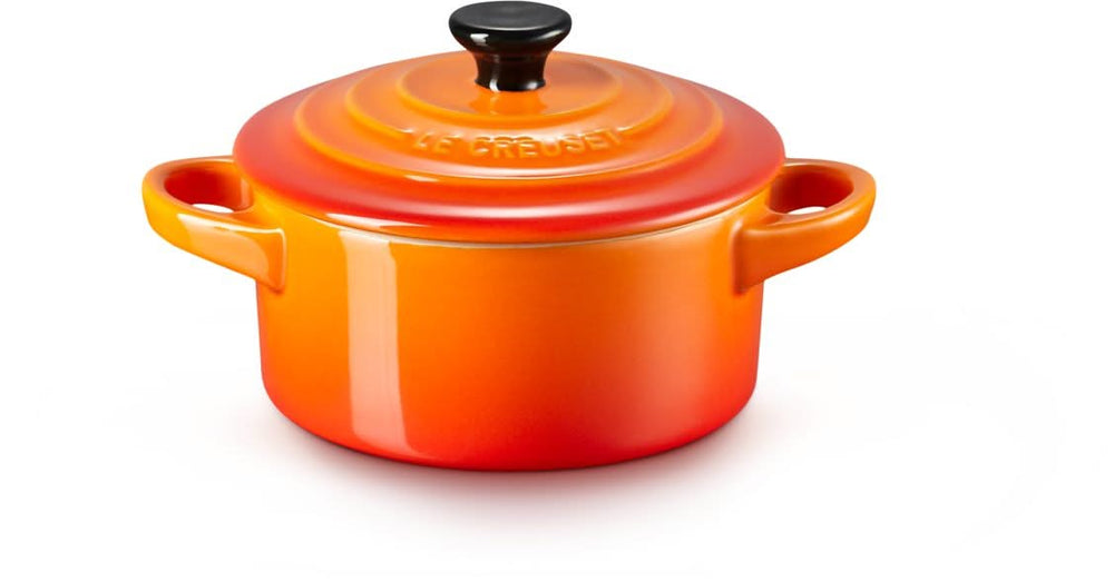 Le Creuset Servierpfanne / Mini-Bratpfanne - Signature - Orangerot - ø 10 cm / 250 ml