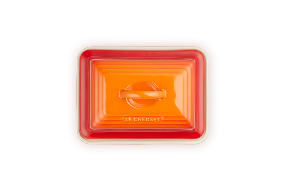 Le Creuset Butterdose Orangerot