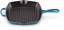 Le Creuset Grillpfanne Signature Deep Teal - 26 x 26 cm - Emaillierte Antihaftbeschichtung