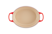 Le Creuset Bräter Oval Signature Kirschrot - ø 29 cm / 4.7 liter