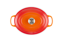 Le Creuset Bräter Oval Signature Ofenrot - ø 29 cm / 4.7 liter