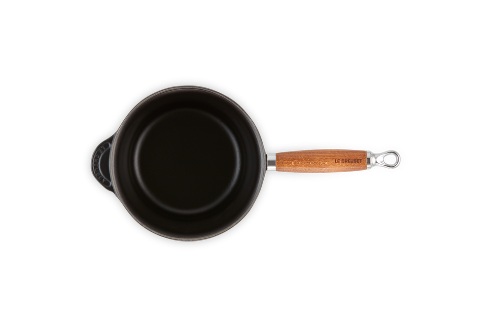 Le Creuset Kochtopf - mit Deckel - Tradition - Matt Schwarz - ø 18 cm / 1.8 Liter