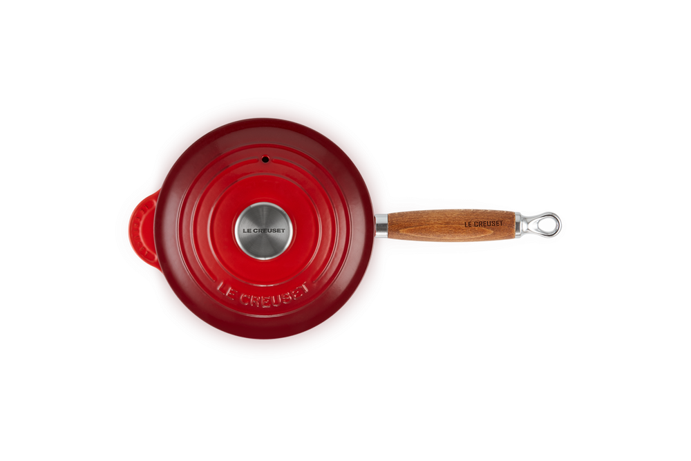 Le Creuset Kochtopf - mit Deckel - Tradition - Kirschrot - ø 18 cm / 1.8 Liter