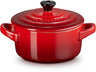 Le Creuset Servierpfanne / Mini-Bratpfanne - Signature - Kirschrot - ø 10 cm / 250 ml