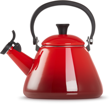 Le Creuset Wasserkessel / Flötenkessel Kone - Induktion - Kirschrot - 1.6 Liter