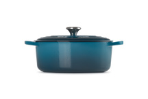 Le Creuset Bräter Oval Signature Deep Teal - ø 29 cm / 4.7 liter