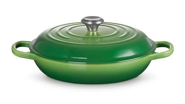 Le Creuset Bräter Campagnard Signature Bambus - ø 30 cm / 3.5 liter